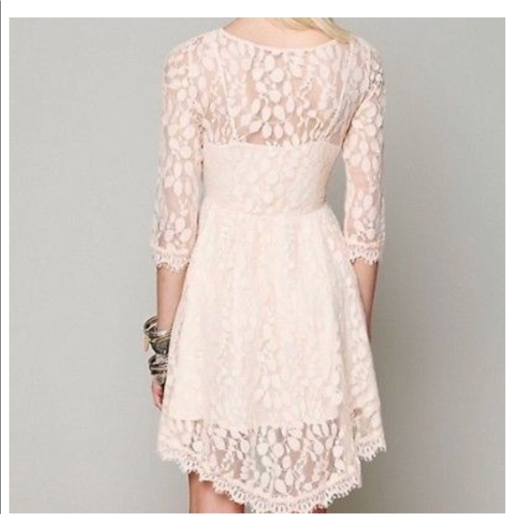 Peach Colored Free People Dress 🍑 - Picture 2 of 6